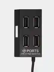 USB HUB 2.0 на 4 порта, концентратор, разветвитель,  юсб хаб