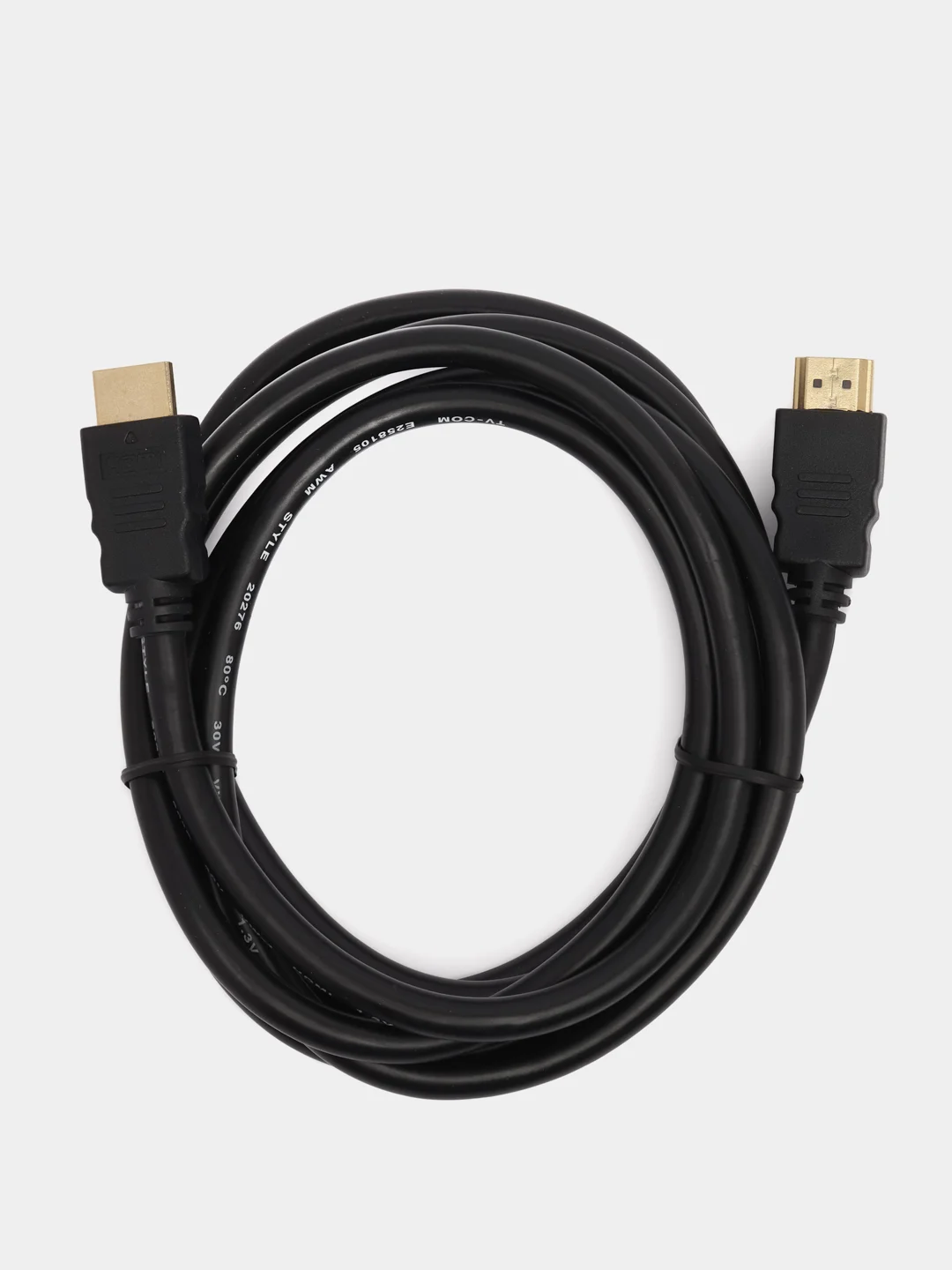 Кабель HDMI-HDMI  игровой для монитора, телевизора, приставки  2 м, ver.1.3, чёрный