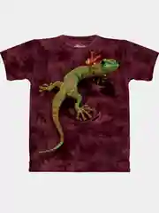 Коричневый футболка детская Collorista 3D Reptile, возраст 10-12 лет, рост 146-152 см