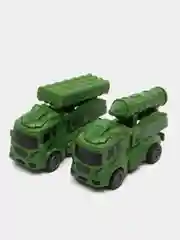 Набор игрушечных, военных машин, 2 шт
