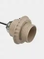 Патрон E27 REXANT, с проводом, белый, 20 см