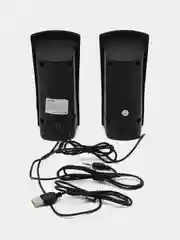 Perfeo колонки "UNO" 2.0, мощность 2х0.5 Вт (RMS), чёрн, USB