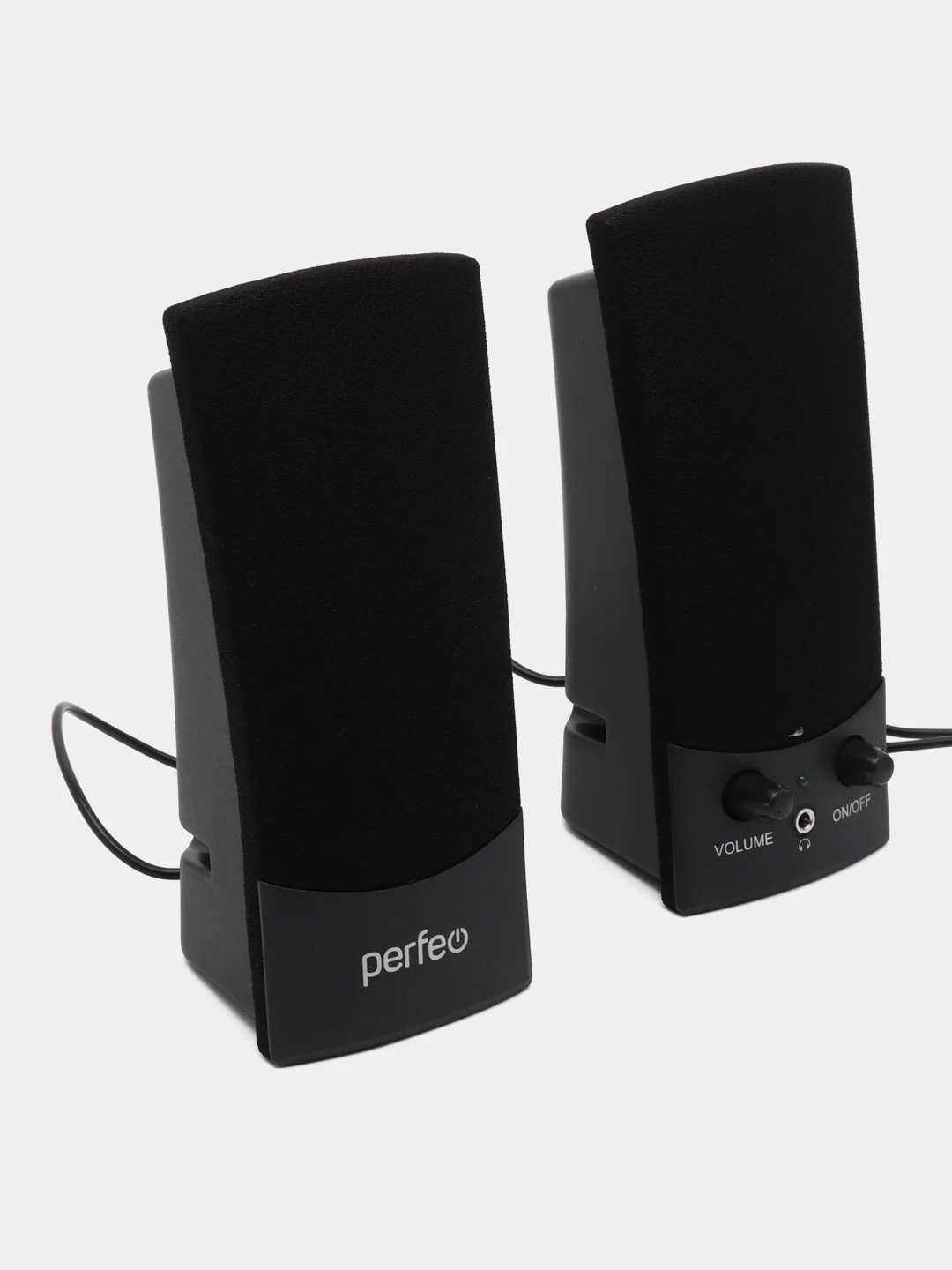 Perfeo колонки "UNO" 2.0, мощность 2х0.5 Вт (RMS), чёрн, USB