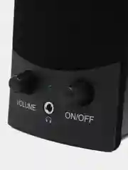 Perfeo колонки "UNO" 2.0, мощность 2х0.5 Вт (RMS), чёрн, USB