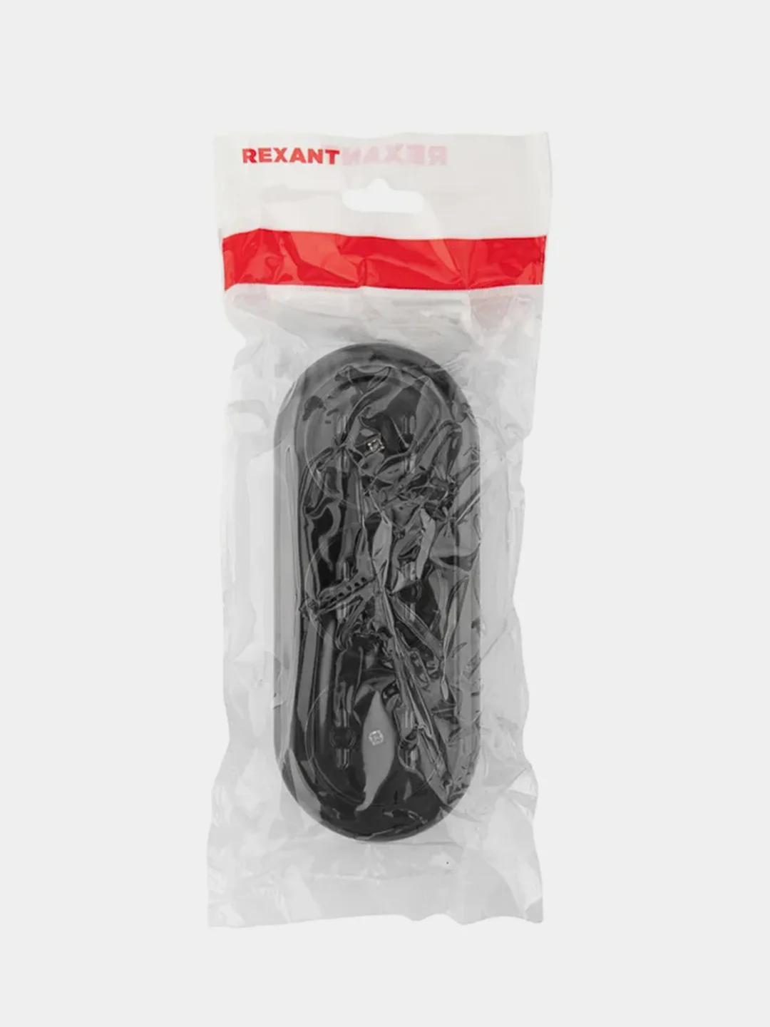 Колодка Rexant, 3 гнезда, карболитовая, без заземления, 16 А, черная