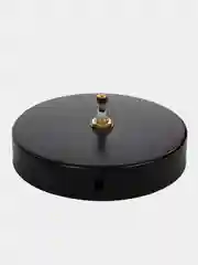 Тёмно-серый настенные 3D часы самоклеющиеся