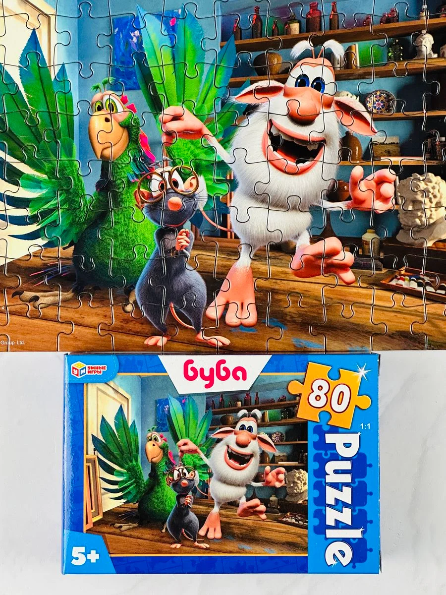 Пазл для малышей Буба домовой 80 игрушка из мультика