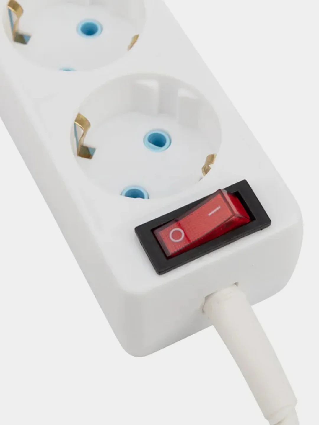 Удлинитель PROconnect, 3 гнезда, 1.5 м, 3х0.75 мм, с/з, с кнопкой, белый
