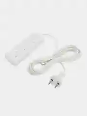 Удлинитель PROconnect STANDARD, 3 гнезда, 5 м, 2х0.75 мм, б/з, белый