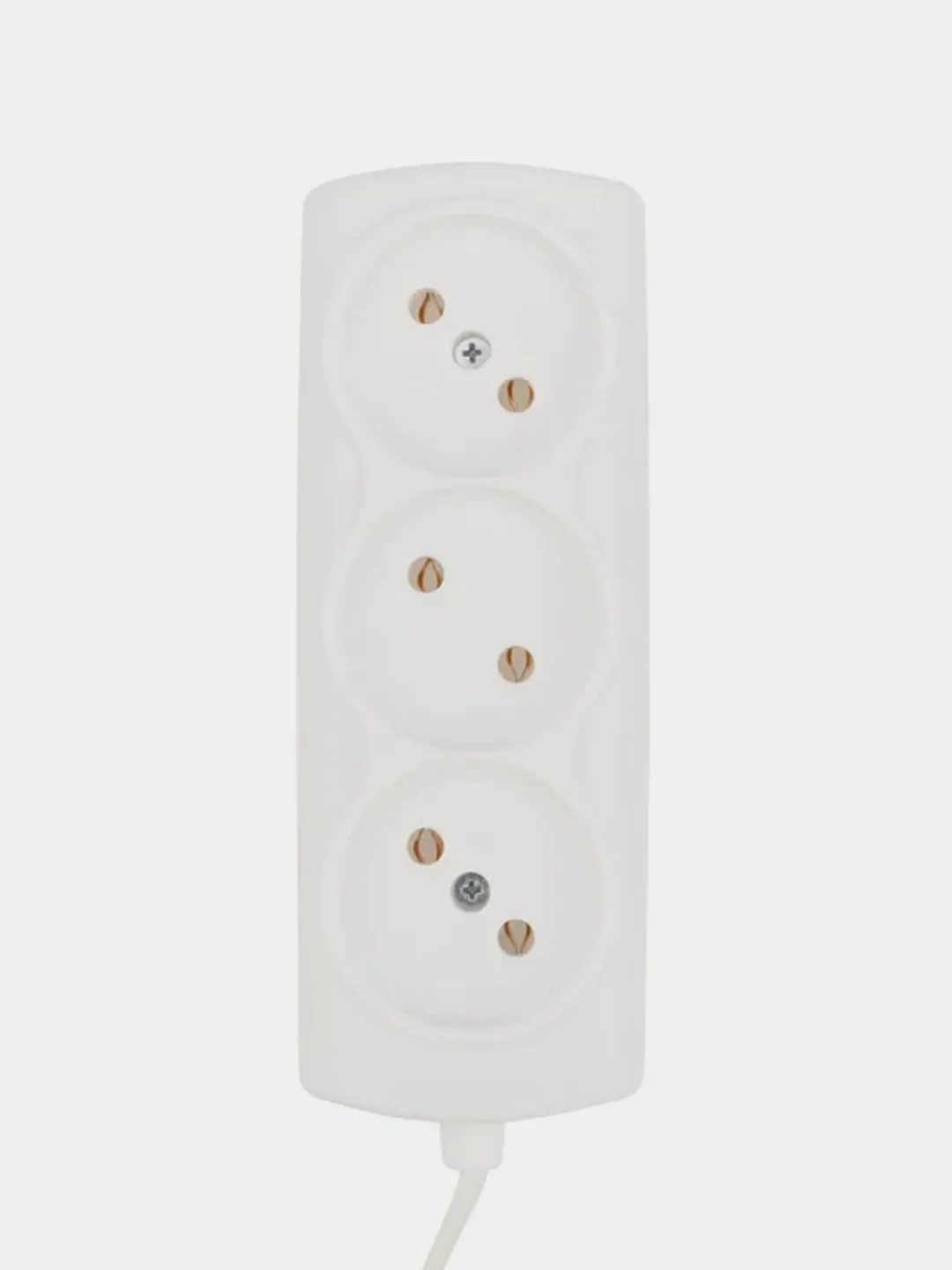Удлинитель PROconnect STANDARD, 3 гнезда, 5 м, 2х0.75 мм, б/з, белый