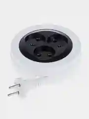 Удлинитель-рулетка PROconnect STANDARD, 5 м, 3 гнезда, 2х0.75 мм, б/з, белый