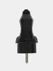 Вилка прямая PROconnect, влагозащищенная, 2P+PE, 230V, 16 А, IP44, каучук