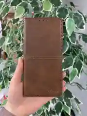 Тёмно-коричневый чехол книжка elitcase для Xiaomi Redmi A3 и A3X, Редми А3 и А3Х