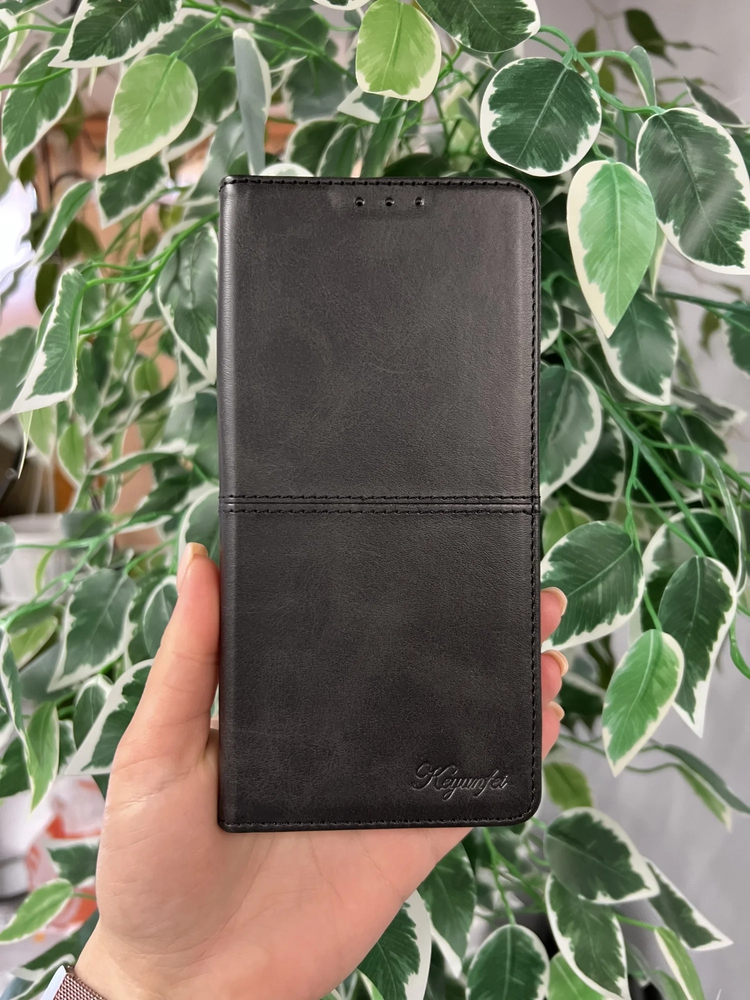 Черный чехол книжка elitcase для Xiaomi Redmi A3 и A3X, Редми А3 и А3Х
