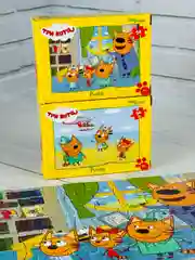 Мозаика для малышей мини 54 три кота герои из мультфильма