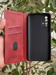 Красный чехол книжка elitcase для Xiaomi Redmi 9T / Редми 9Т