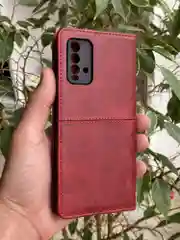 Красный чехол книжка elitcase для Xiaomi Redmi 9T / Редми 9Т