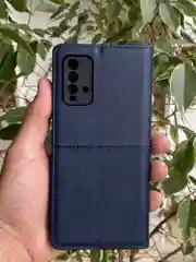Синий чехол книжка elitcase для Xiaomi Redmi 9T / Редми 9Т