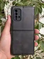 Черный чехол книжка elitcase для Xiaomi Redmi 9T / Редми 9Т