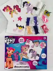 Настольная игра аквамозаика игрушка Единорожка Единорог пони