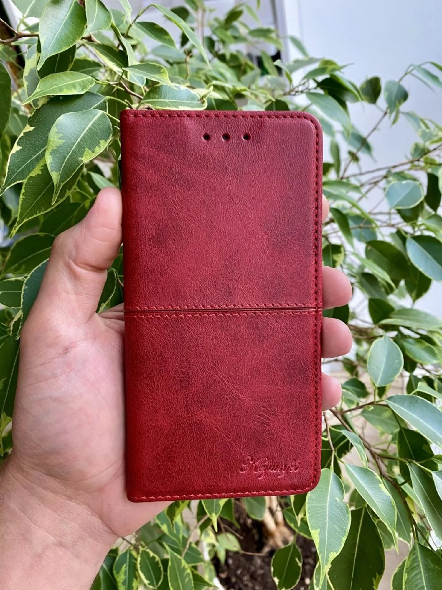 Красный чехол книжка elitcase для Xiaomi Redmi 9C и Redmi 10A / Редми 9С и Редми 10А