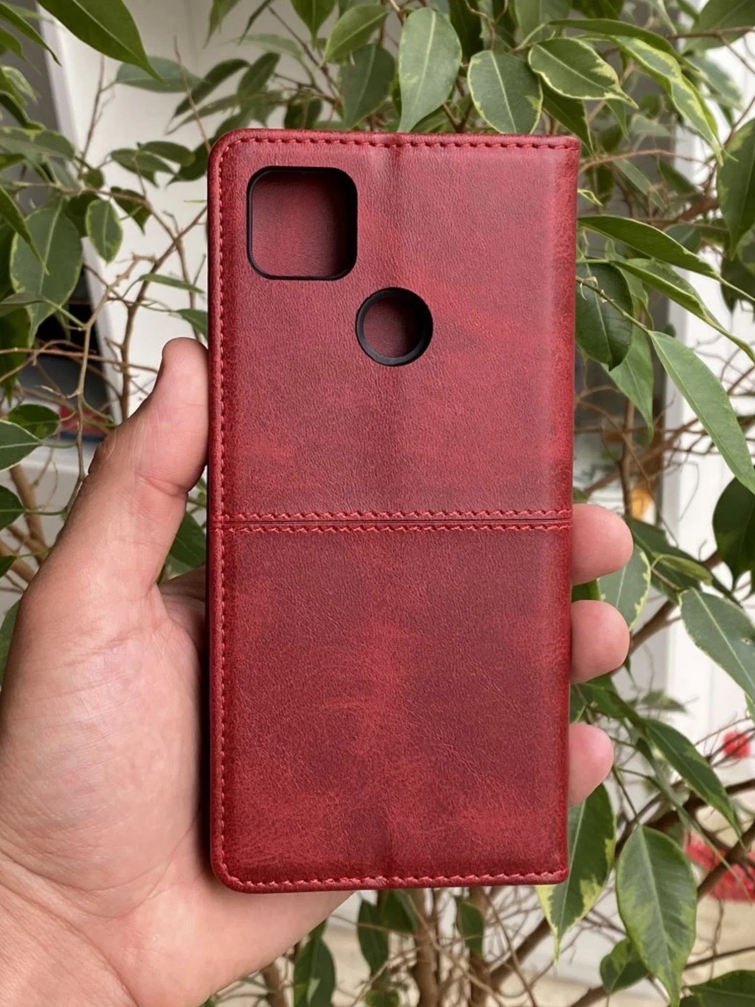 Красный чехол книжка elitcase для Xiaomi Redmi 9C и Redmi 10A / Редми 9С и Редми 10А