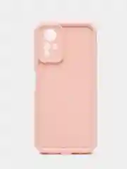 Розовый чехол для Xiaomi Redmi Note 12S 4G, Сяоми Редми Нот 12С 4G, противоударный, с бортиками