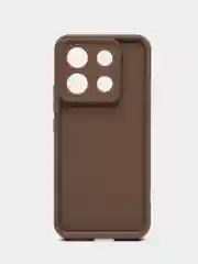 Коричневый чехол для Xiaomi Redmi Note 13 Pro 5G / Poco X6 (Редми Нот 13 Про 5G /Поко Х6)