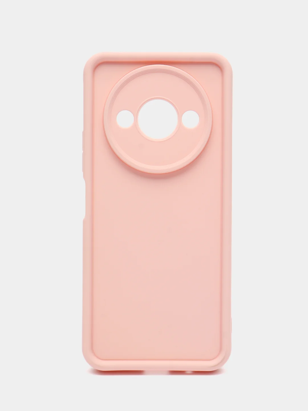 Розовый чехол для Xiaomi Redmi A3 / Poco C61, Сяоми Редми А3 / Поко С61, противоударный
