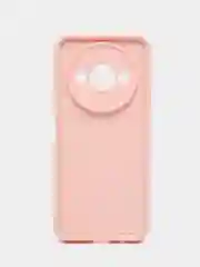 Розовый чехол для Xiaomi Redmi A3 / Poco C61, Сяоми Редми А3 / Поко С61, противоударный