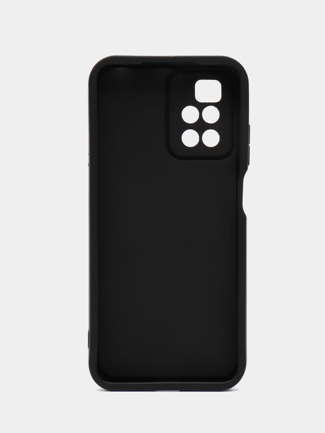 Черный чехол для Xiaomi Redmi 10 2022 4G (Сяоми Редми 10 4G), противоударный, с бортиками