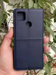 Синий чехол книжка elitcase для Xiaomi Redmi 9C и Redmi 10A / Редми 9С и Редми 10А