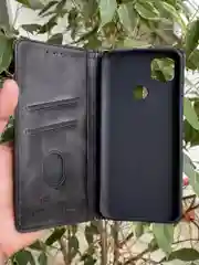Черный чехол книжка elitcase для Xiaomi Redmi 9C и Redmi 10A / Редми 9С и Редми 10А