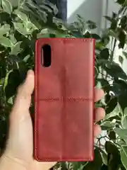 Красный чехол книжка elitcase для Xiaomi Redmi 9A / Редми 9А
