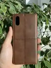Тёмно-коричневый чехол книжка elitcase для Xiaomi Redmi 9A / Редми 9А