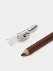 Карандаш для бровей и глаз, коричневый с точилкой