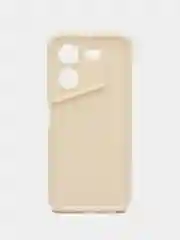 Молочный чехол для Tecno Pova 5 Pro 4G (Техно Пова 5 Про 5 Джи) противоударный, с бортиками