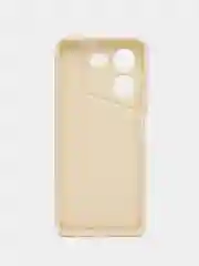 Молочный чехол для Tecno Pova 5 Pro 4G (Техно Пова 5 Про 5 Джи) противоударный, с бортиками