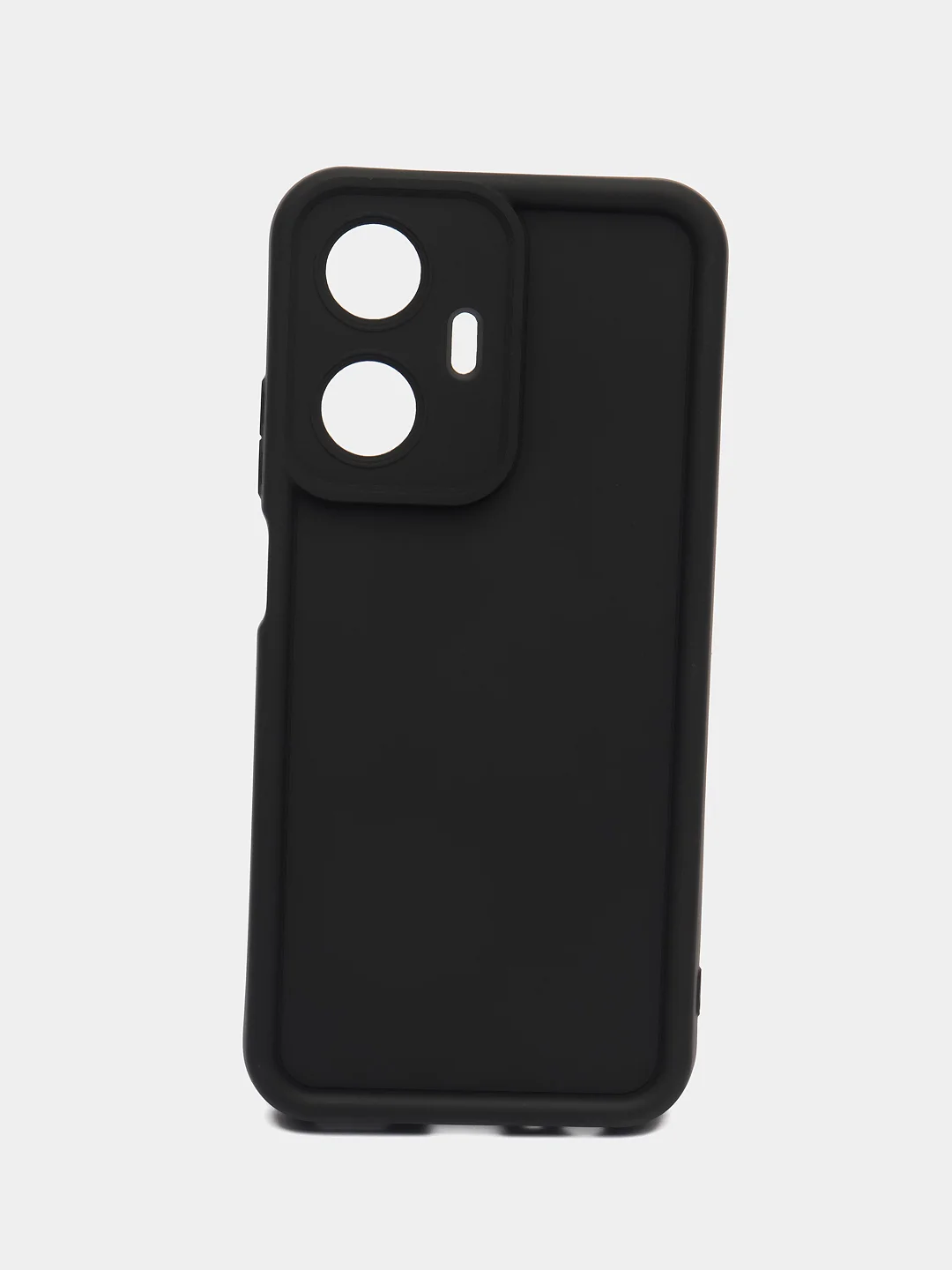 Черный чехол для Realme C55 4G, Реалми С55 4 джи противоударный, с высокими бортиками