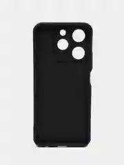 Черный чехол для Tecno Spark 10 Pro 4G, Техно спарк 10 про, противоударный, с бортиками