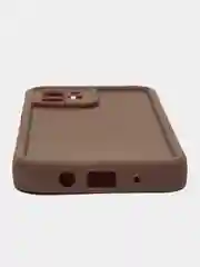 Коричневый чехол для HUAWEI nova Y61 (Хуавей Нова у61), противоударный, с бортиками