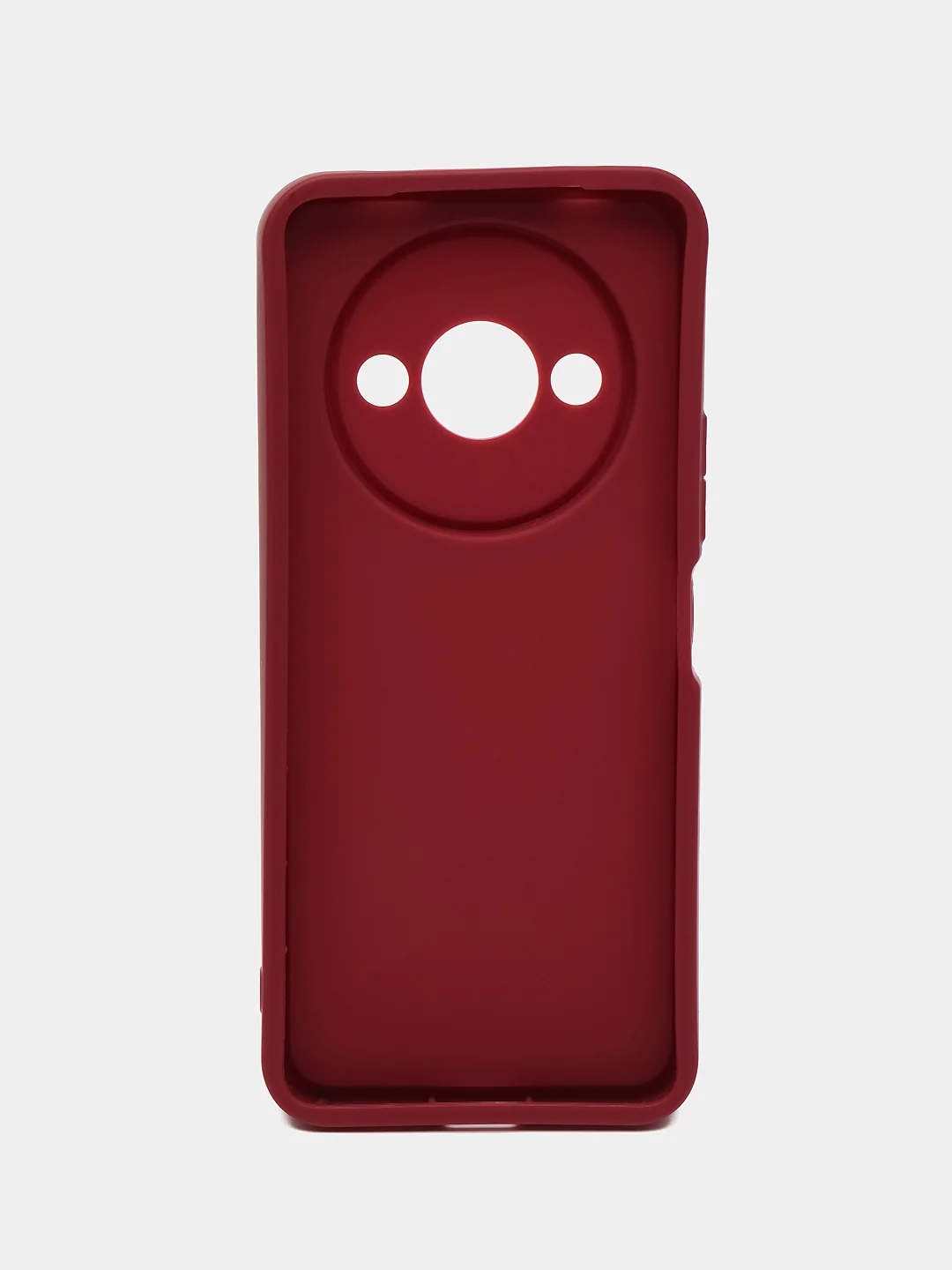 Бордовый чехол для Xiaomi Redmi A3 / Poco C61, Сяоми Редми А3 / Поко С61, противоударный