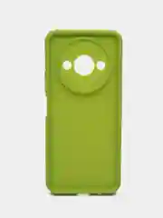 Зеленый чехол для Xiaomi Redmi A3 / Poco C61, Сяоми Редми А3 / Поко С61, противоударный