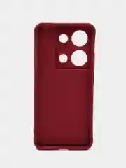 Бордовый чехол для Xiaomi Redmi Note 13 Pro 4G / Poco M6 Pro 4G (Редми Нот 13 Про /Поко М6 Про )