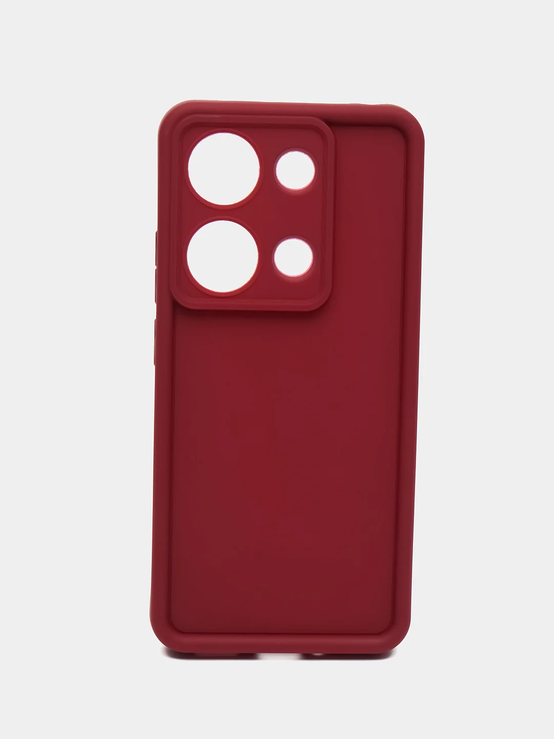 Бордовый чехол для Xiaomi Redmi Note 13 Pro 4G / Poco M6 Pro 4G (Редми Нот 13 Про /Поко М6 Про )