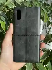 Черный чехол книжка elitcase для Xiaomi Redmi 9A / Редми 9А