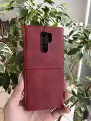 Красный чехол книжка elitcase для Xiaomi Redmi 9 / Редми 9