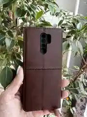 Тёмно-коричневый чехол книжка elitcase для Xiaomi Redmi 9 / Редми 9