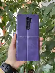 Фиолетовый чехол книжка elitcase для Xiaomi Redmi 9 / Редми 9