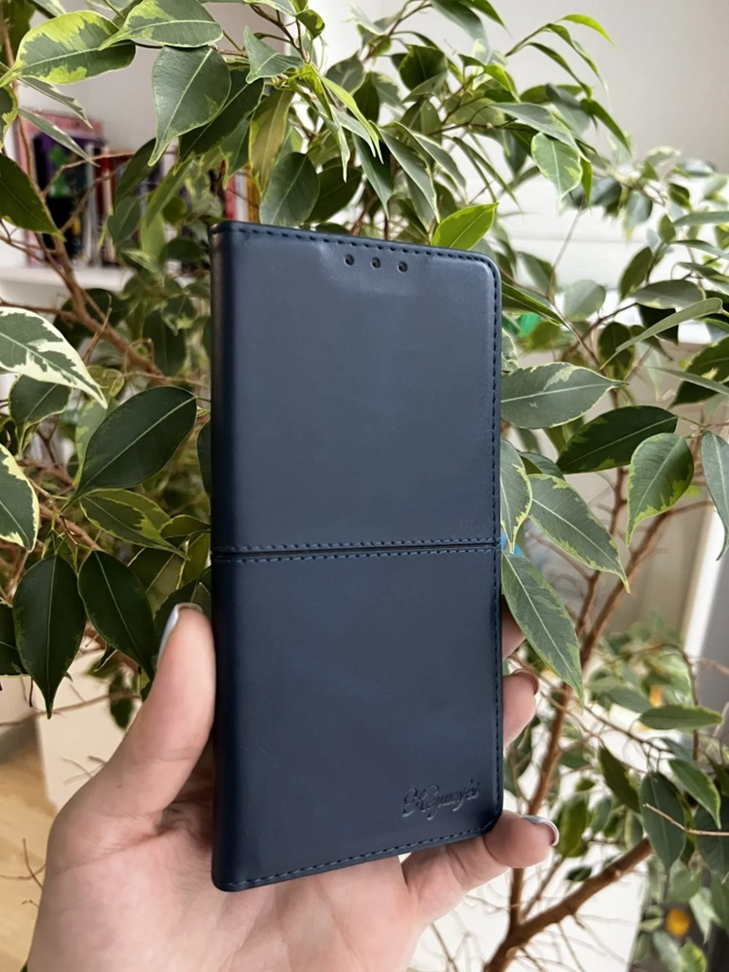 Синий чехол книжка elitcase для Xiaomi Redmi 9 / Редми 9